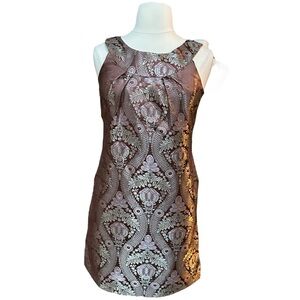 Bobbie Bee Womens Floral‎ Print Sleeveless Sheath Mini Dress Size 10
